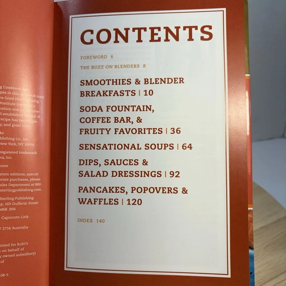 Good Housekeeping Blend It! 133 Blender Recipes Illustrated Hardcover 2003